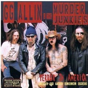 G.G. Allin - Terror in America  LP LP